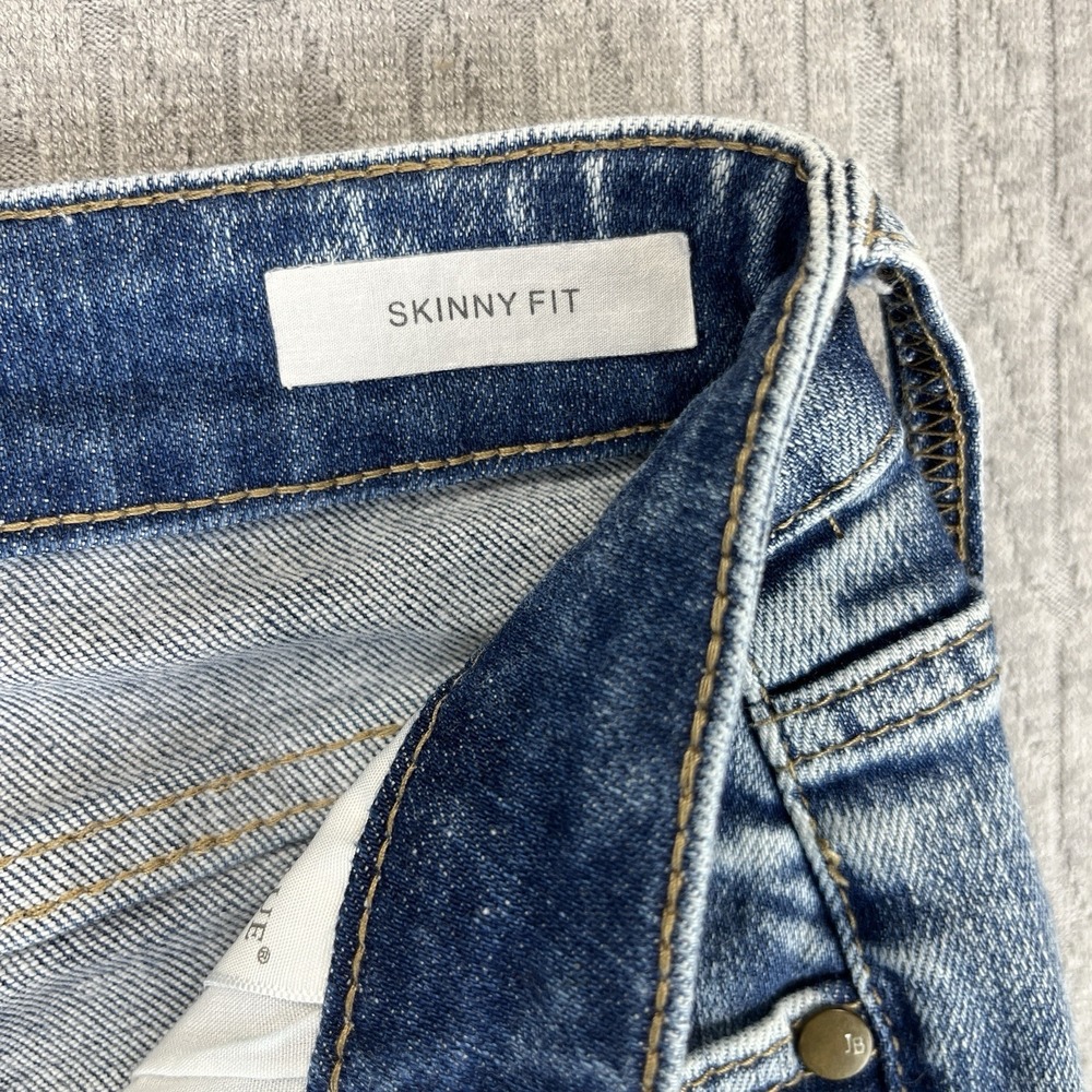 Judy blue Skinny Fit Jeans Women (3/26X26) High-Rise whiskered‎ distressed blue - Picture 4 of 12